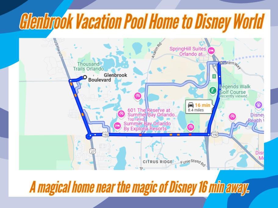 Glenbrook Vacation Poolspa Home Orlando Dış mekan fotoğraf
