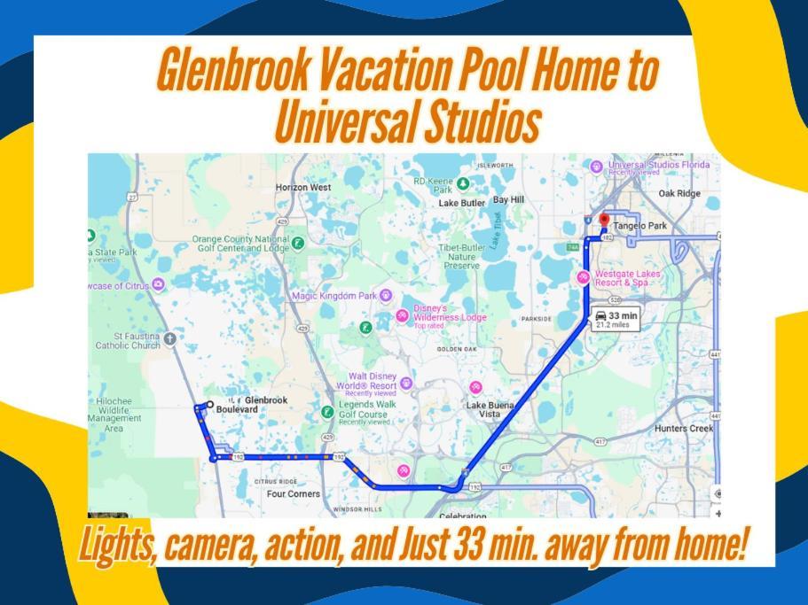 Glenbrook Vacation Poolspa Home Orlando Dış mekan fotoğraf