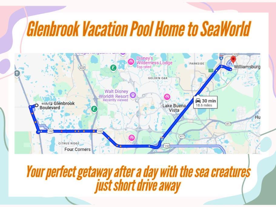 Glenbrook Vacation Poolspa Home Orlando Dış mekan fotoğraf